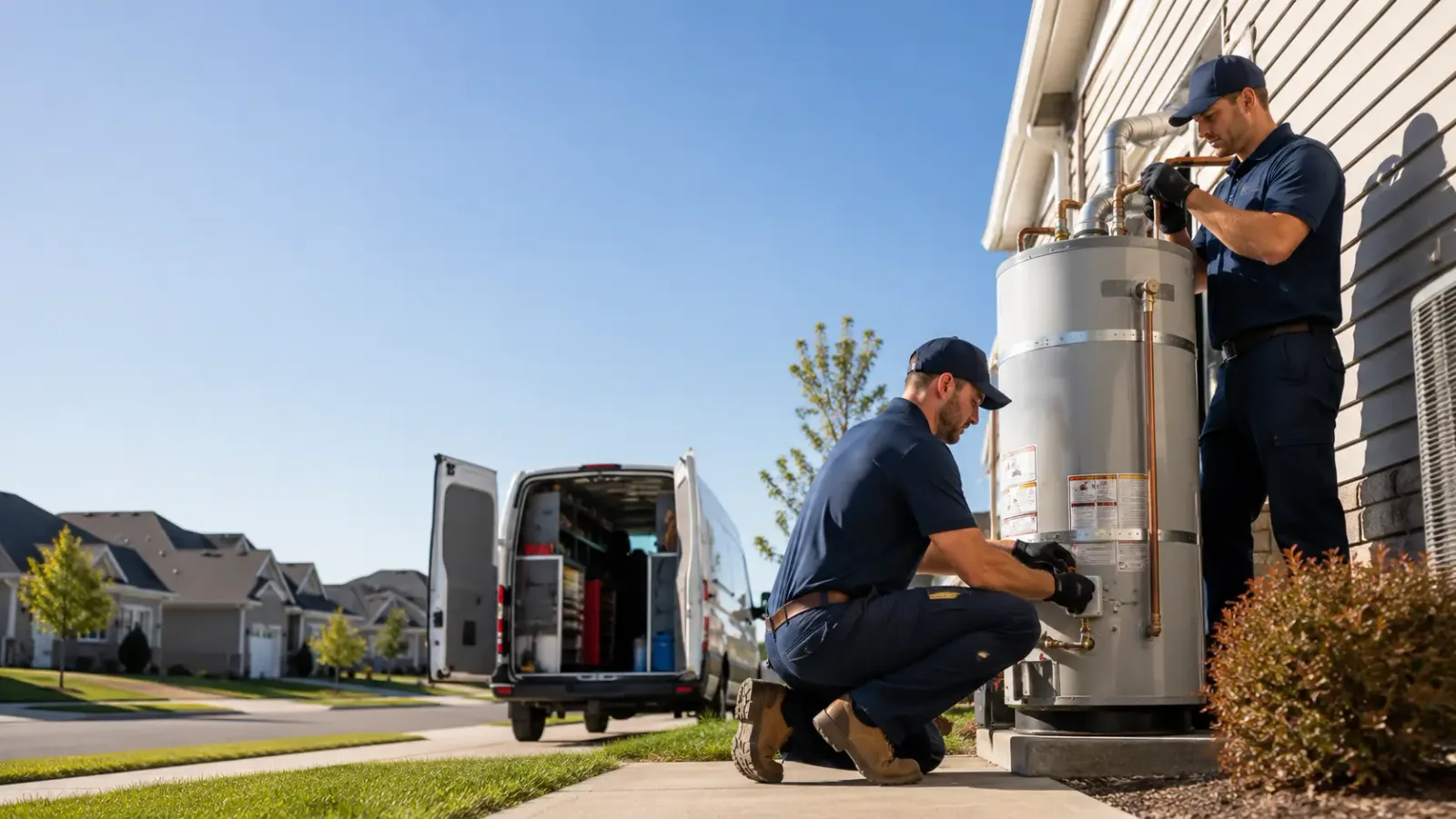 Water Heater Installation in Llewellyn, PA